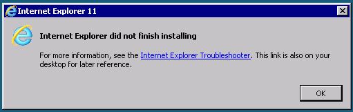 Ie 11 Cant Install Windows Server 2008